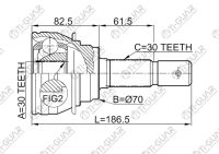 ШРУС TG-9567 / TO-067 * TiGuar